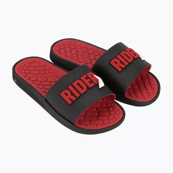 Шлепанцы Rider, цвет schwarz/rot