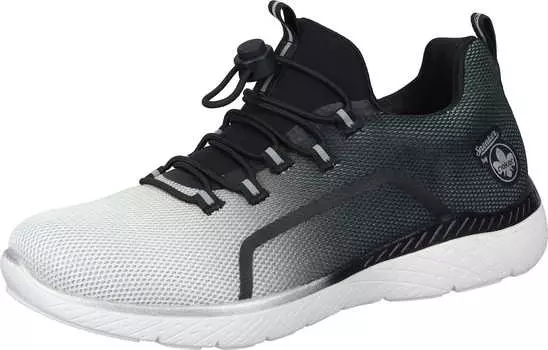 Шлепанцы rieker Komfort, цвет sportweiss-black/schwarz/schwarz
