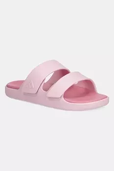 Шлепанцы с перемычкой Adidas, розовый