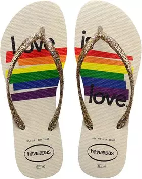 Шлепанцы Slim Pride II Havaianas, бежевый