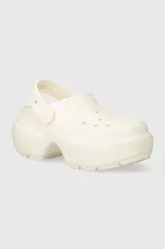 Шлепанцы Stomp Slide Crocs, бежевый