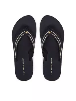 Шлепанцы TH Webbing Beach Sandal FW0FW08739 Tommy Hilfiger, синий