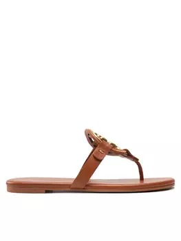 Шлепанцы Tory Burch, коричневый