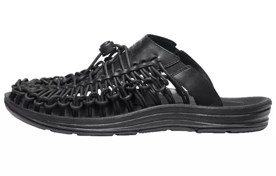 Шлепанцы Uneek мужские черные Keen