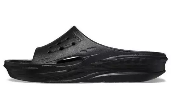 Шлепанцы унисекс черные Crocs