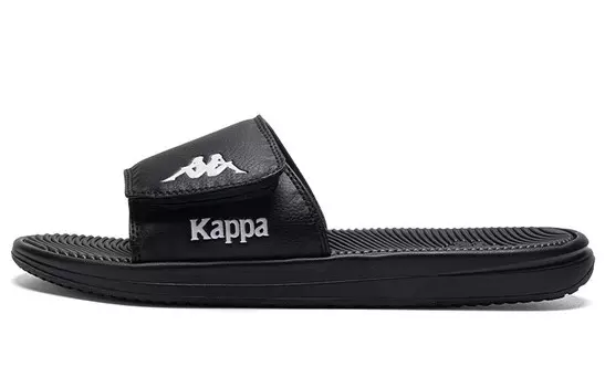 Шлепанцы унисекс черные Kappa