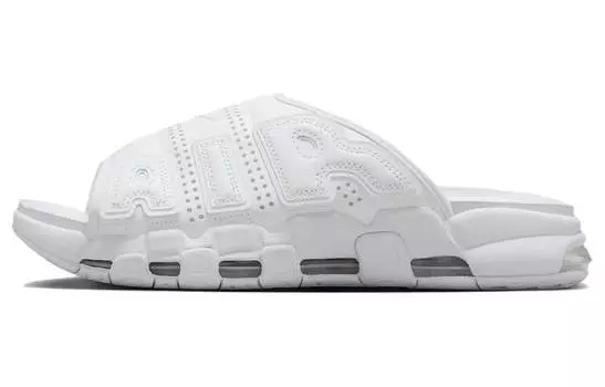 Шлепанцы унисекс Nike Air More Uptempo, White