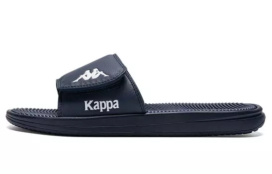 Шлепанцы унисекс синие/белые Kappa