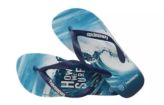 Шлепанцы унисекс синие Havaianas