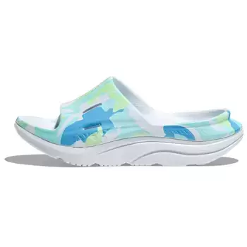 Шлепанцы унисекс синие Hoka One One