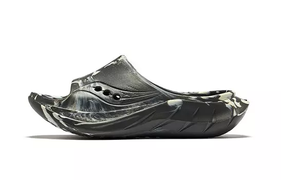 Шлепанцы унисекс темно-серый рис Saucony