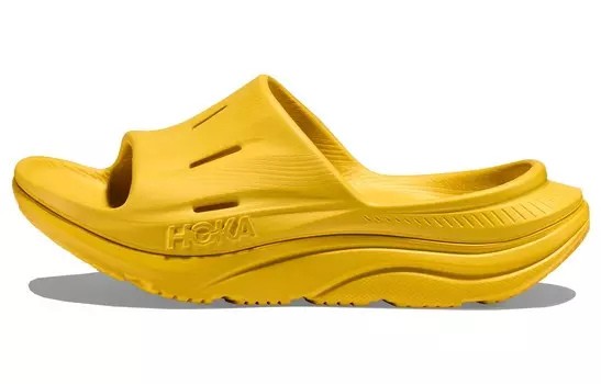 Шлепанцы унисекс желтые Hoka One One