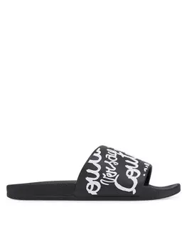 Шлепанцы Versace Jeans Couture 78VA3SQ1, черный