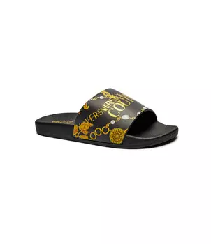 Шлепанцы Versace Jeans Couture, черный