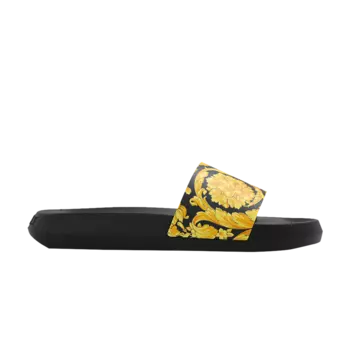 Шлепанцы Versace Slide, черный