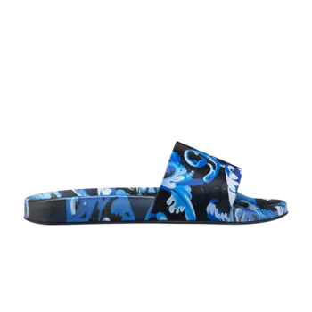 Шлепанцы Versace Slide, синий