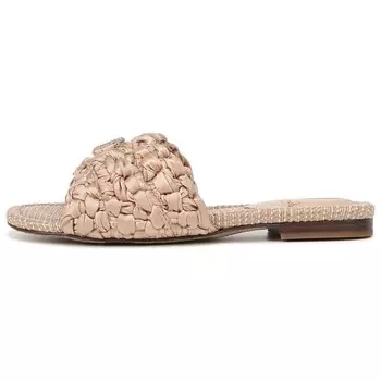 Шлепанцы женские бежевые Sam Edelman