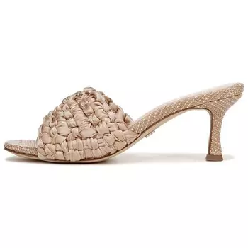 Шлепанцы женские бежевые Sam Edelman