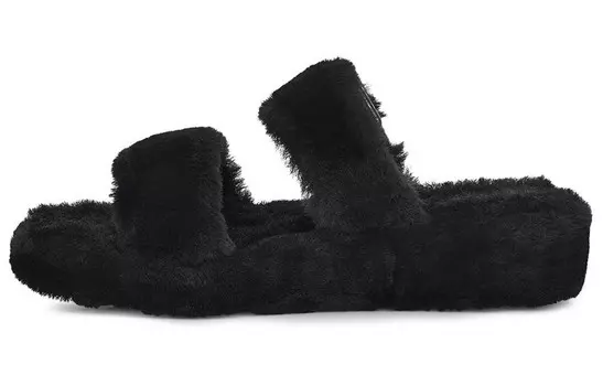 Шлепанцы женские черные Ugg