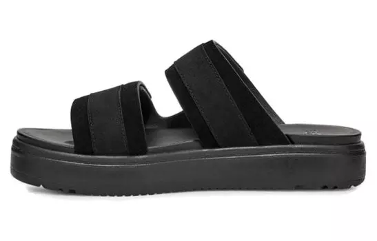 Шлепанцы женские черные Ugg