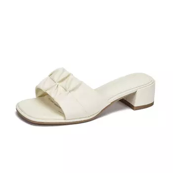 Шлепанцы женские Gemeiq, цвет Light Yellow