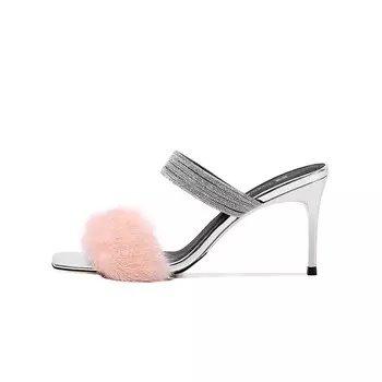 Шлепанцы женские Hoov, цвет Soft Pink