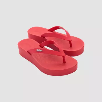 Шлепанцы женские Melissa, красный
