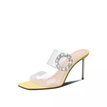 Шлепанцы женские Miss Left, цвет Light Yellow