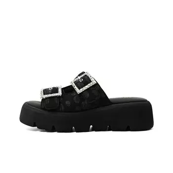 Шлепанцы женские Myki, цвет Bubble Black