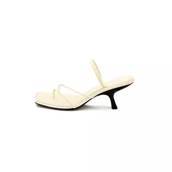 Шлепанцы женские Studio Lee, цвет Milk white (2cm) / rubber sole