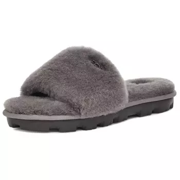 Шлепанцы женские угольно-серые Ugg