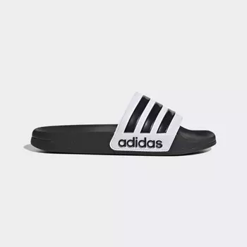 Шлепки adidas Adilette Shower, черный/белый