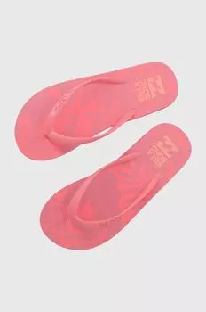 Шлепки Billabong, розовый