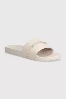 Шлепки Calvin Klein, бежевый