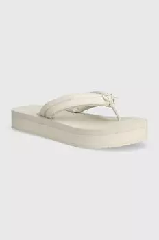 Шлепки Calvin Klein, бежевый