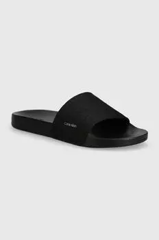 Шлепки Calvin Klein, черный