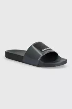 Шлепки Calvin Klein, серый