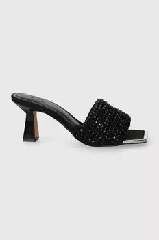 Шлепки Dkny, розовый