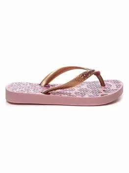 Шлепки Ipanema, цвет pink/gold