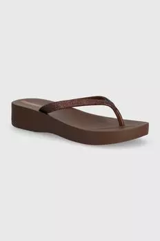 Шлепки Ipanema, коричневый
