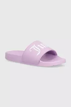 Шлепки Juicy Couture, фиолетовый