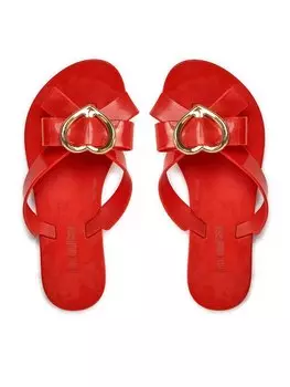 Шлепки Melissa, красный