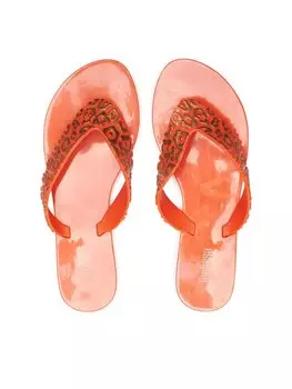Шлепки Melissa, оранжевый