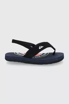 Шлепки Quiksilver, черный