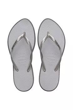 Шлепки SLIM POINT Havaianas, серый