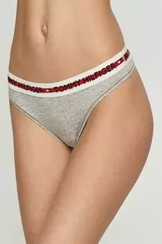 Шлепки Tommy Hilfiger, серый