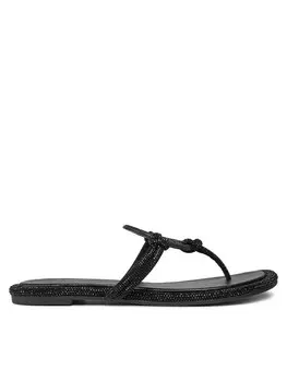 Шлепки Tory Burch, черный