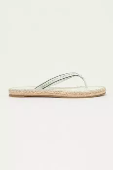 Шлепки Tory Burch, зеленый