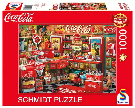 Шмидт, пазл, Coca-Cola Nostalgia, 1000 шт. Schmidt