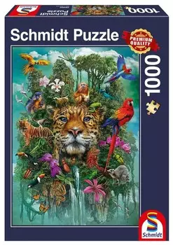 Шмидт, пазл Король джунглей, 1000 шт. Schmidt